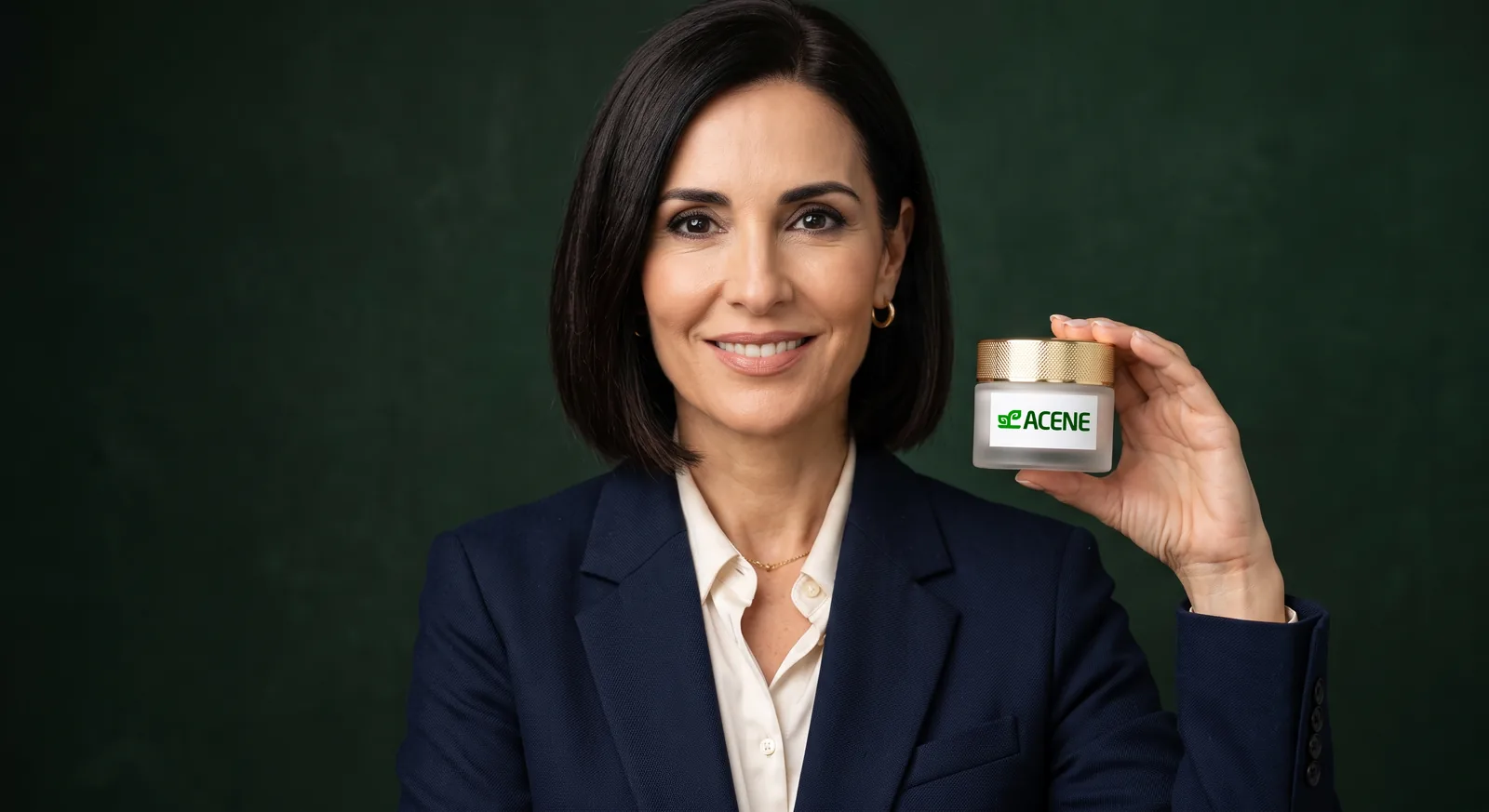 Auditor revisando documentación y procesos para la certificación de un producto cosmético.