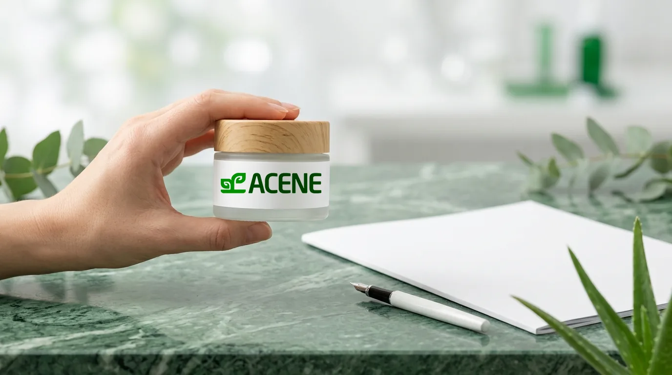 Profesional preparando la documentación para certificar un producto cosmético.