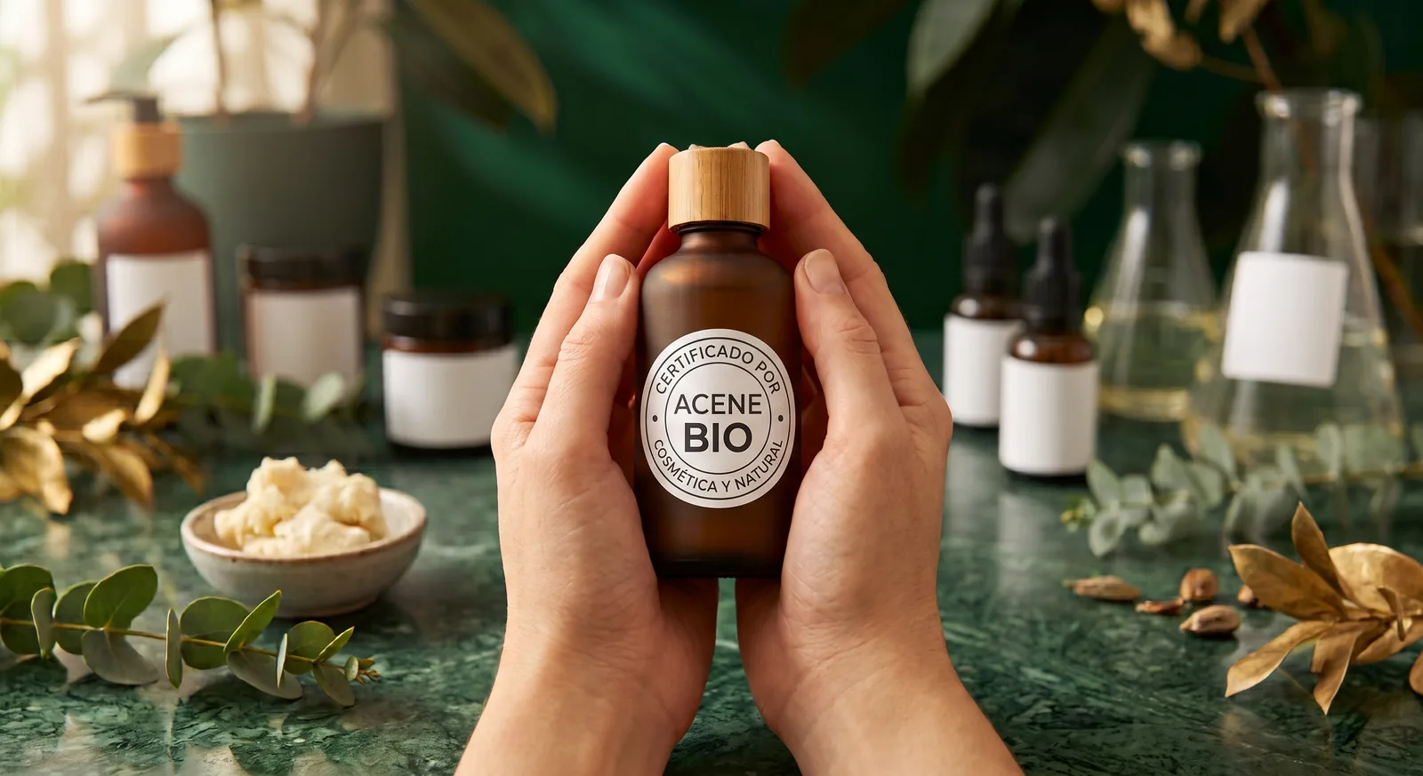 Productos elaborados con ingredientes de origen natural.