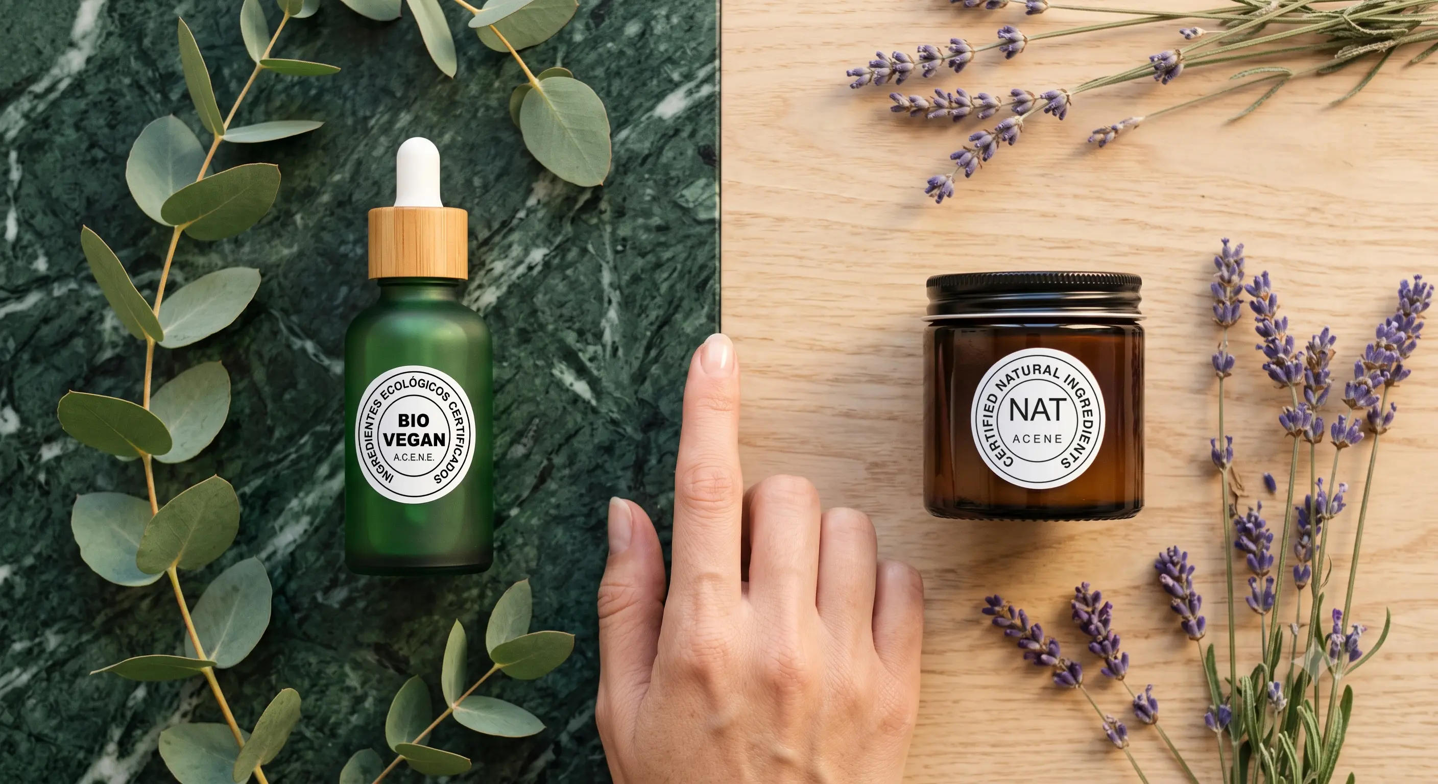 Comparación visual entre los criterios de cosmética vegana y cruelty free.